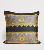 Versace Terry Satin I Love Baroque cushion 45cm x 45cm (British brand)