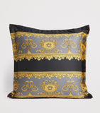 Versace Terry Satin I Love Baroque cushion 45cm x 45cm (British brand)