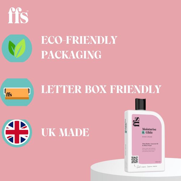 FFS Beauty Natural Shave Cream 150ml x2 Bundle GOODS Superdrug   