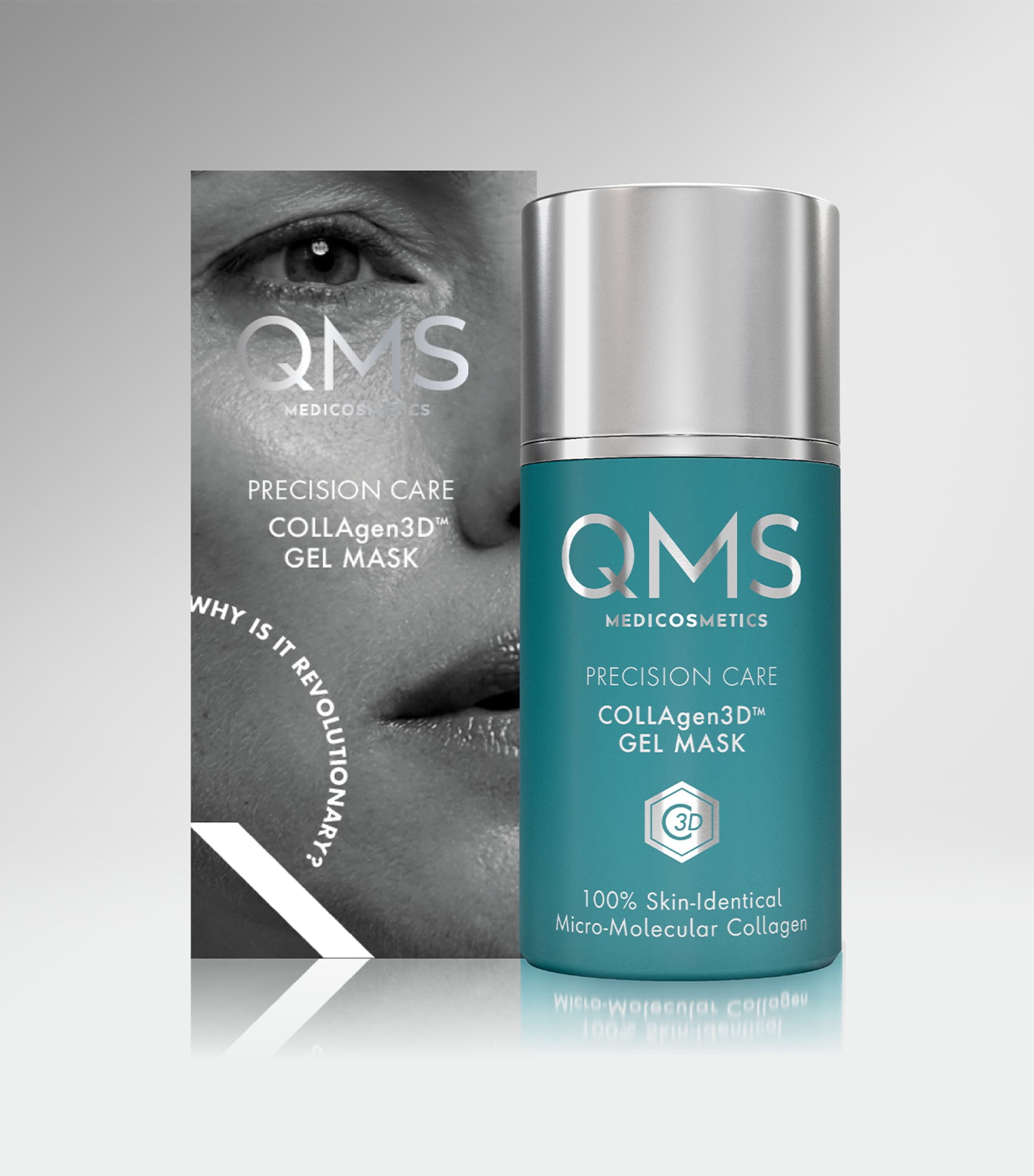QMS Precision Care COLLAgen3D Gel Mask 75ml (British brand)