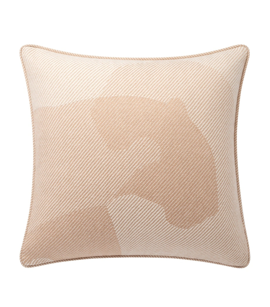 Cartier wool-cashmere Panthère de Cartier cushion 50cm x 50cm - British product