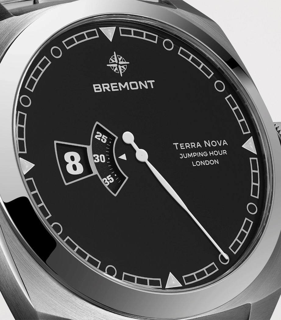 Bremont Jumping Hour Terra Nova watch 40.5mm, imported from the UK