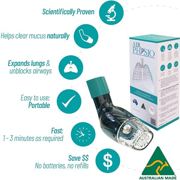 AirPhysio Natural Lung Expansion and Mucus Clearance Device GOODS Superdrug   