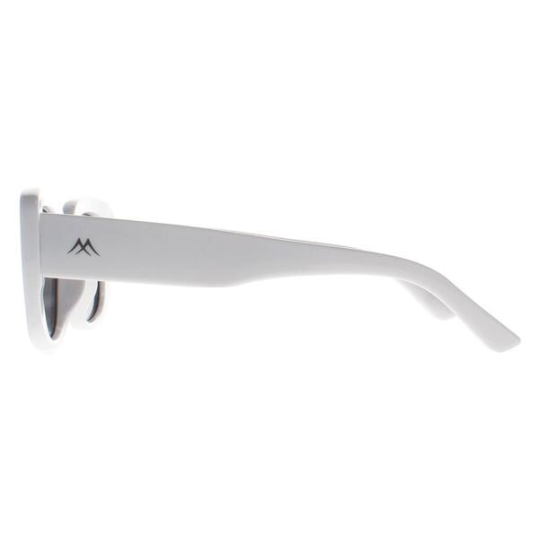 Montana MP56 weiße polarisierte Damen Sonnenbrille, importiert aus Großbritannien