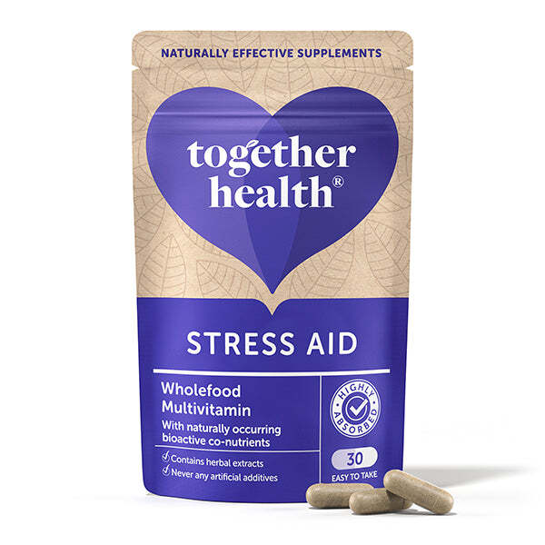 Together Health Stress Aid – Stress Supplement – 30 Capsules GOODS Superdrug   