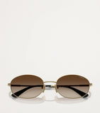 Vogue metal sunglasses with graduated tint lenses, imported from the UK