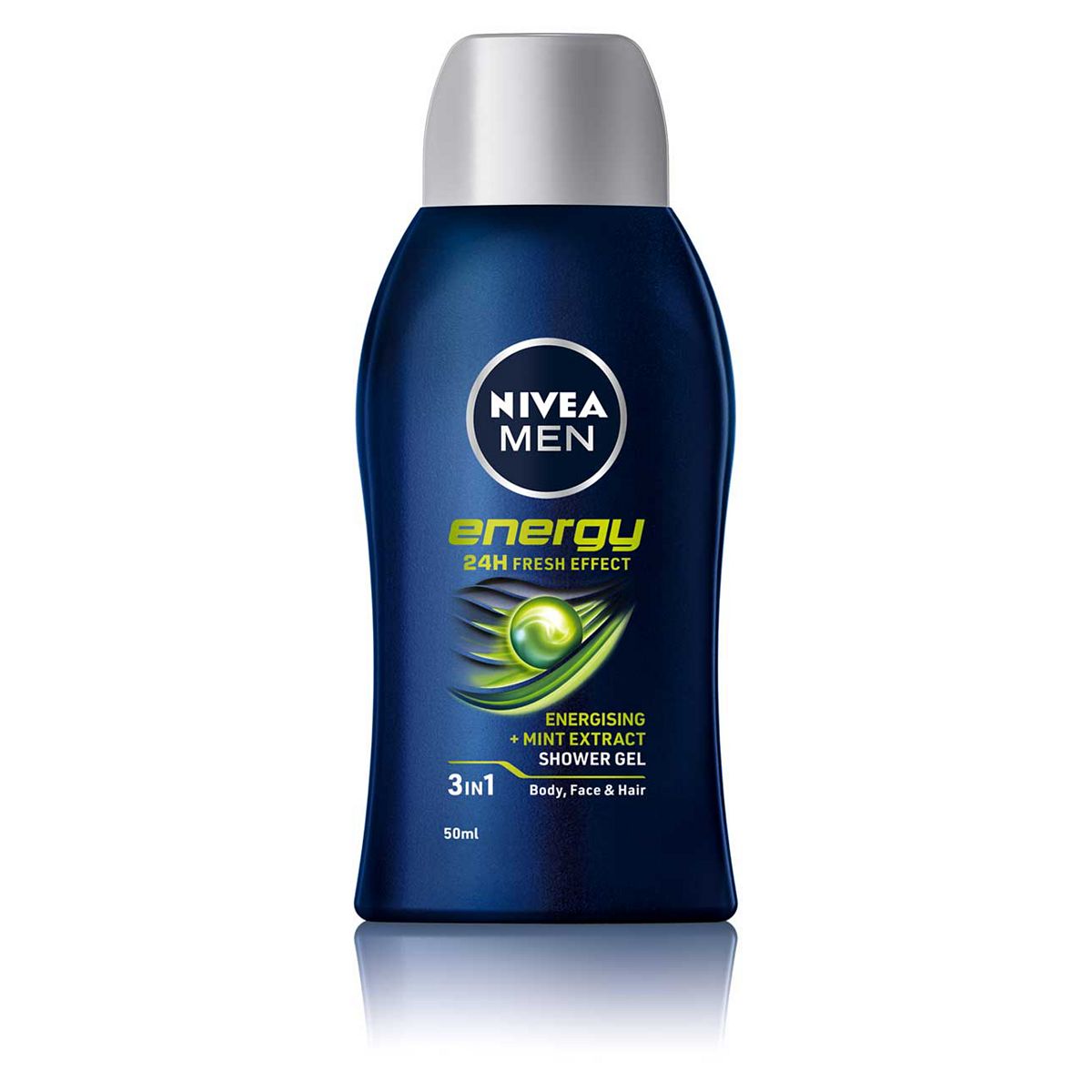 NIVEA MEN Energy Shower Gel for Body, Face & Hair 50ml PERSONAL CARE Boots   