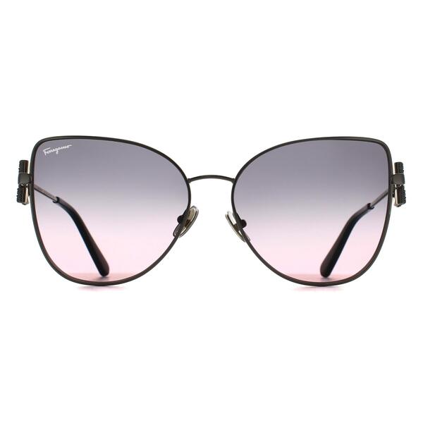 Salvatore Ferragamo sunglasses gold gradient (British brand)