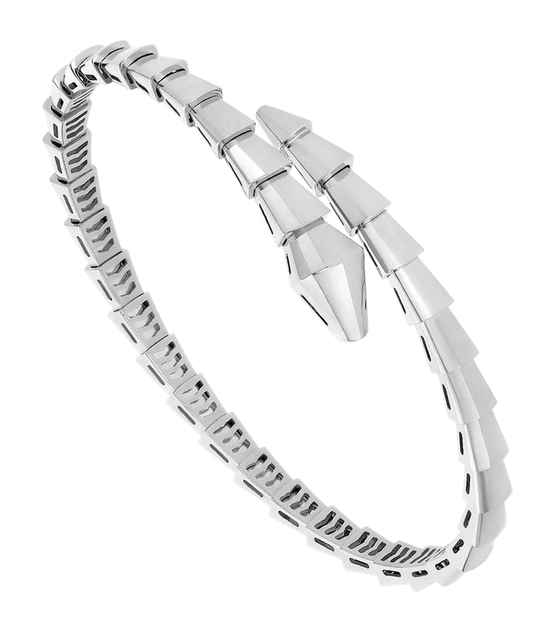 Bvlgari Serpenti Viper bracelet in white gold, UK version