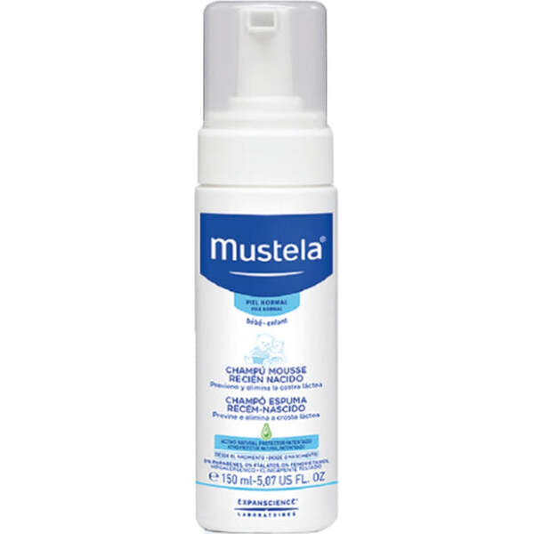 Mustela Bébé-Enfant Foam Shampoo 150ml, imported from the UK