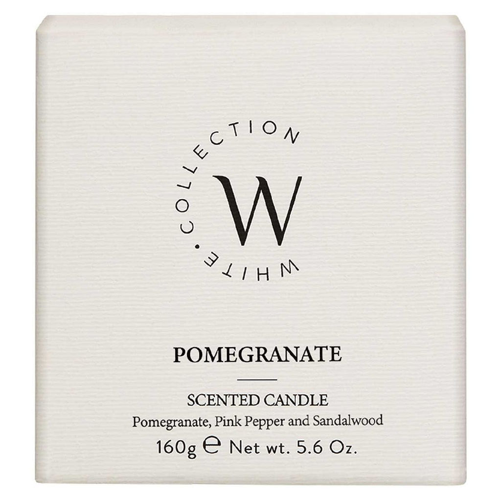 The White Collection Pomegranate Candle 160g