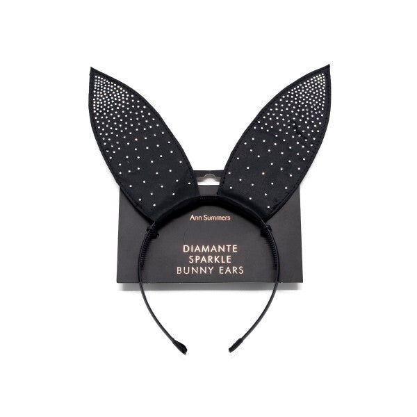 Ann Summers diamante bunny ears headband - British product