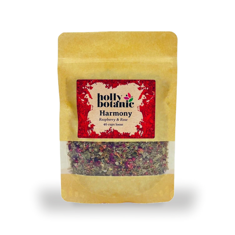 Holly Botanic Harmony Tisane Raspberry Rose loose leaf, UK version