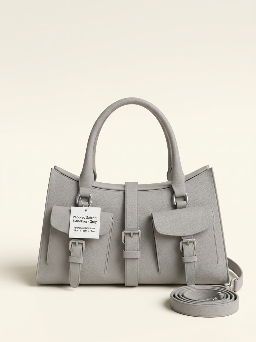 Mulberry Small Roxanne leather grab bag in Marina Blue, imported from the UK