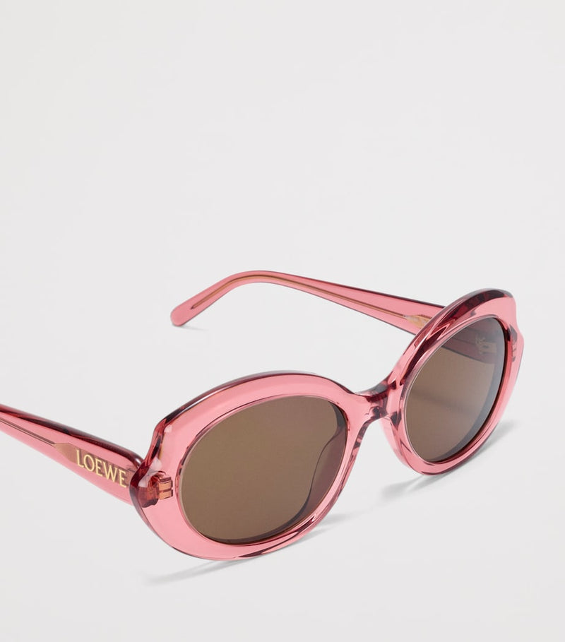 LOEWE Mini Oval Sunglasses acetate frame, imported from the UK