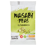 Sainsbury's Wasabi Peas 200g Lunchbox snacking Sainsburys   