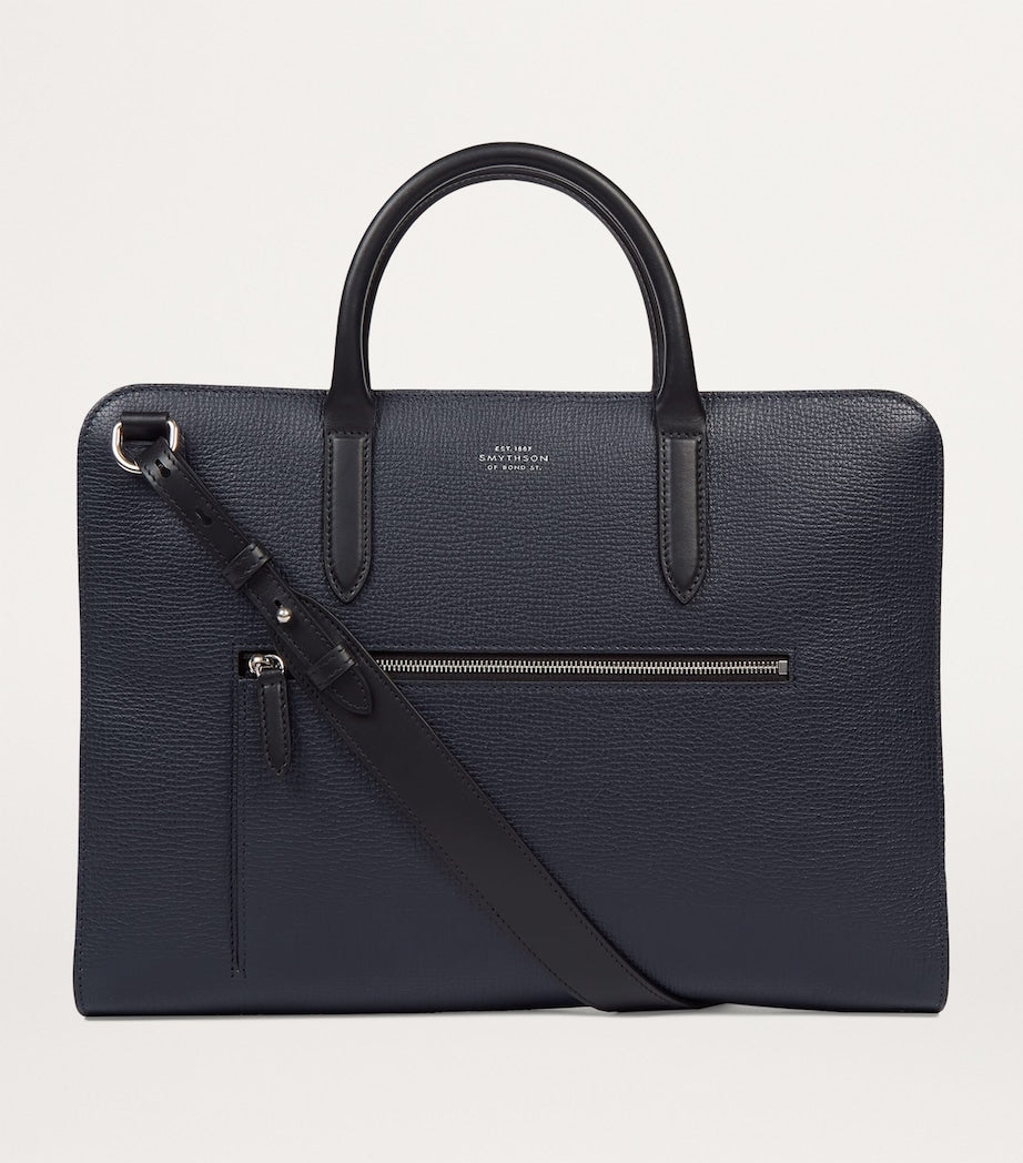 Smythson Ultra Slim Briefcase calf leather (British brand)