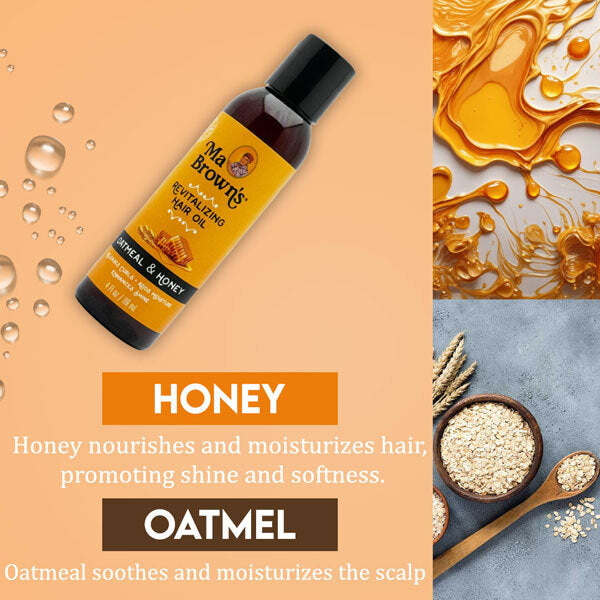 Ma Browns Revitalizing Hair Oil With Oatmeal And Honey GOODS Superdrug   