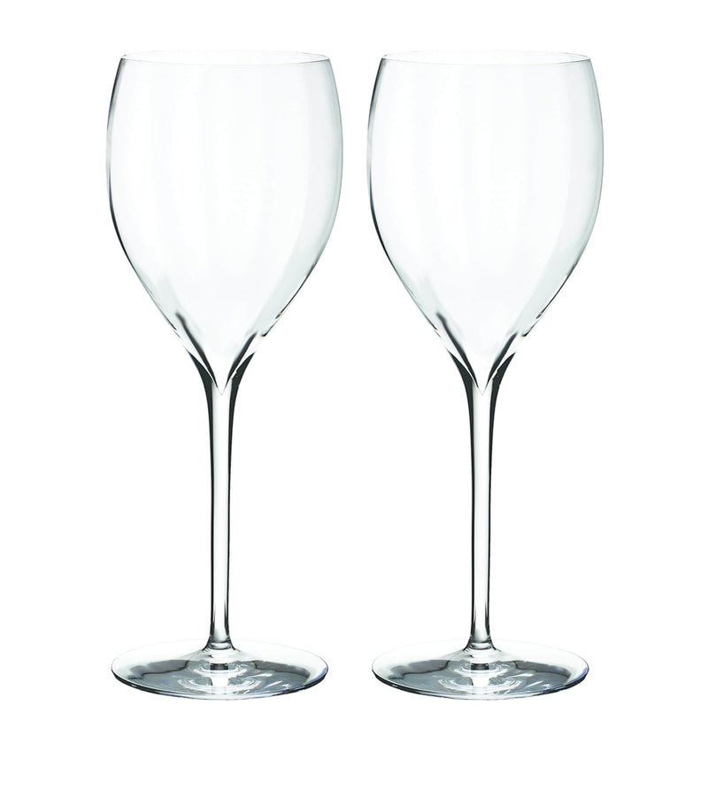 Waterford Elegance Optic Sauvignon Blanc wine glasses set of 2 (British brand)