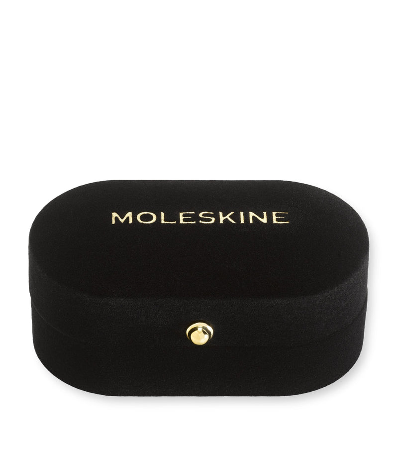 Moleskine gold-plated star notebook charm, imported from the UK