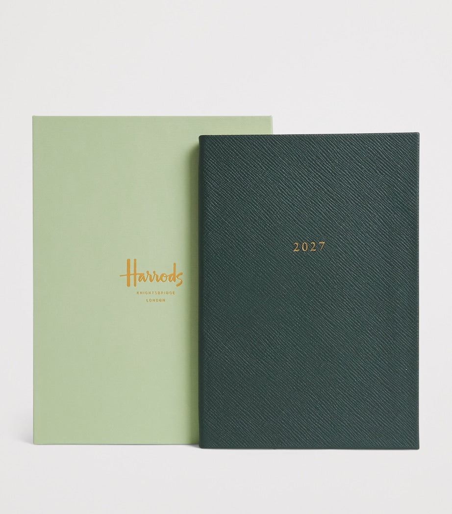 Harrods leather A5 2027 diary - British product