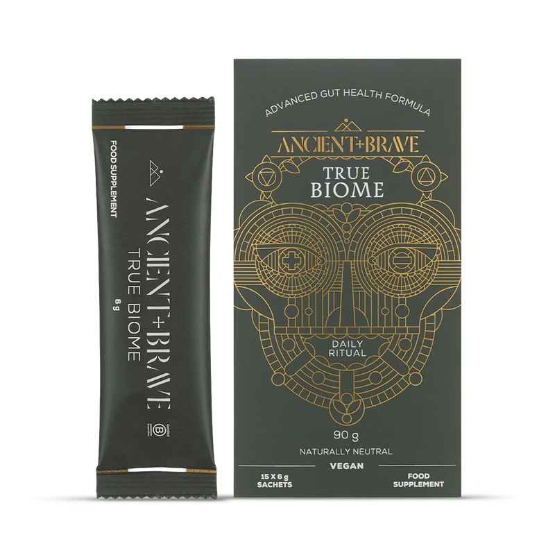 Ancient+Brave True Biome gut health supplement 15 sachets - British product