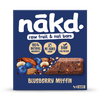 Nakd Raw Fruit Blueberry Bars 4x35g, imported from the UK