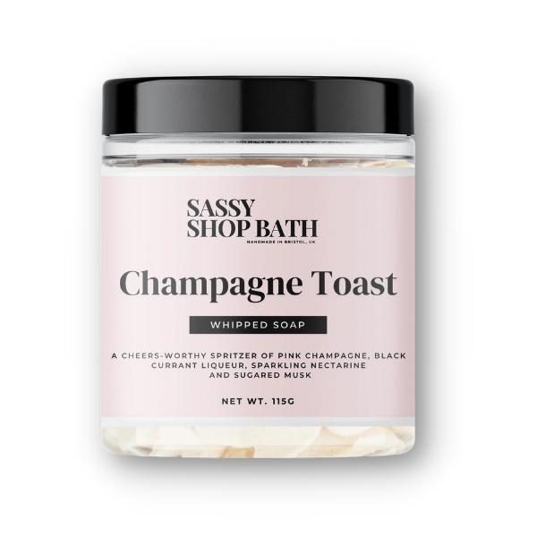 Sassy Shop Wax  Champagne Toast Whipped Soap 115g GOODS Superdrug   