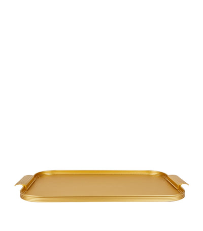 Harrods Kaymet Ribbed Aluminium Serving Tray- Buy online at McGrocer