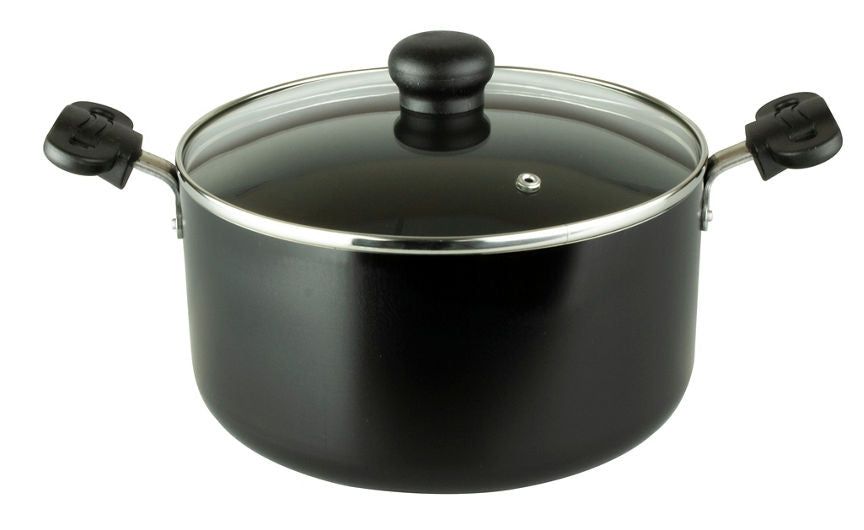 George Home 22cm Non-stick Aluminium Stockpot General Household ASDA   