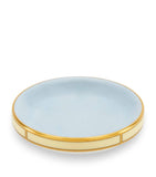GINORI 1735 Celeste butter dish 10cm, UK version