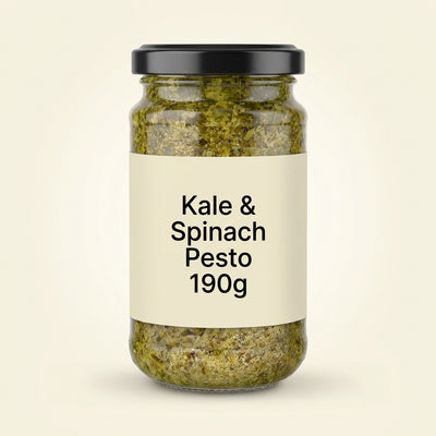 Holland & Barrett Holland & Barrett Kale & Spinach Pesto 190g- Buy online at McGrocer