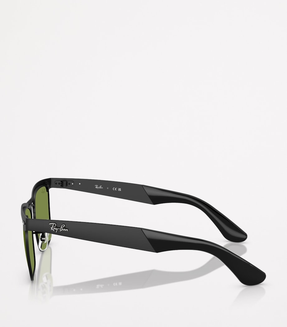 Ray-Ban Wayfarer Deluxe square sunglasses metal frame, UK version