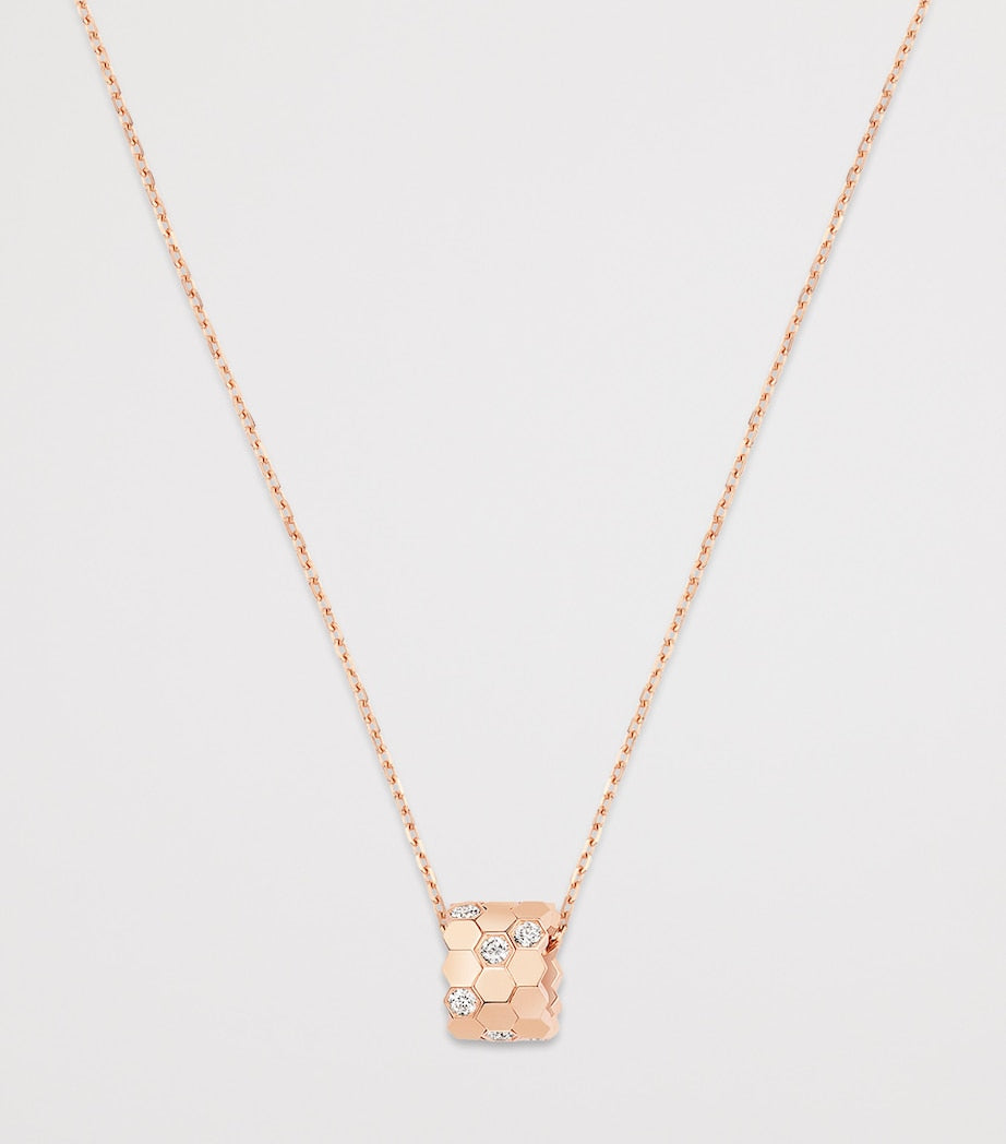 Chaumet Bee de Chaumet pendant necklace rose gold diamond - British product
