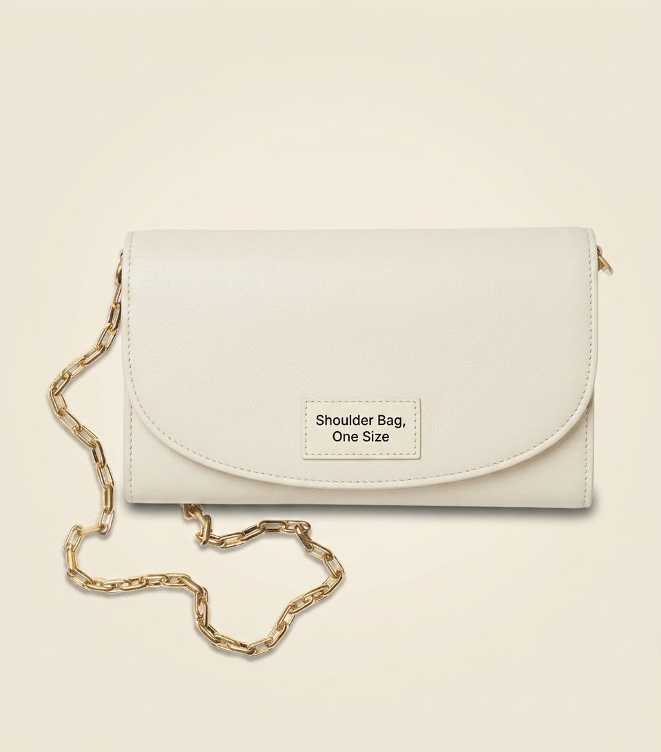 Burberry Check chain wallet with jacquard pattern and leather trims (British brand)