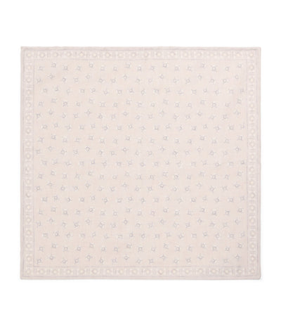 Harrods Eleventy Wool-Cotton Polka-Dot Pocket Square 33cm- Buy online at McGrocer