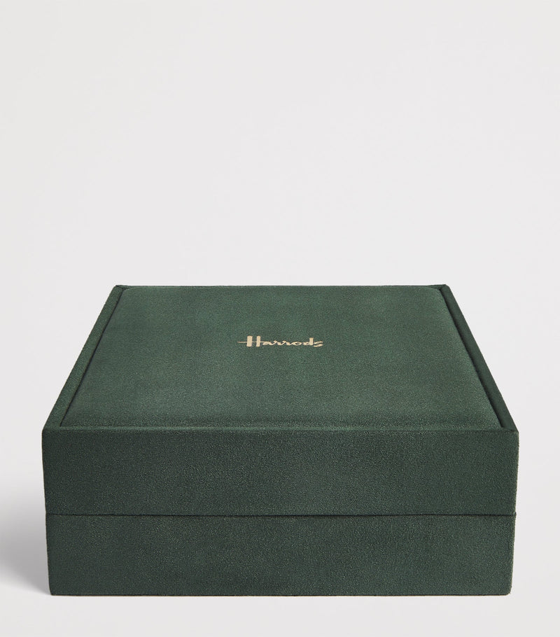 Harrods white gold diamond bracelet 0.60ct (British brand)
