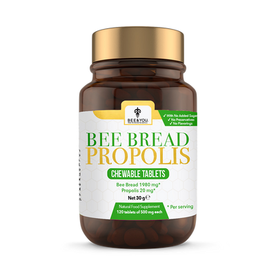 Holland & Barrett BEE&YOU Bee Bread Tablets Superfood Supplement 60g- Buy online at McGrocer