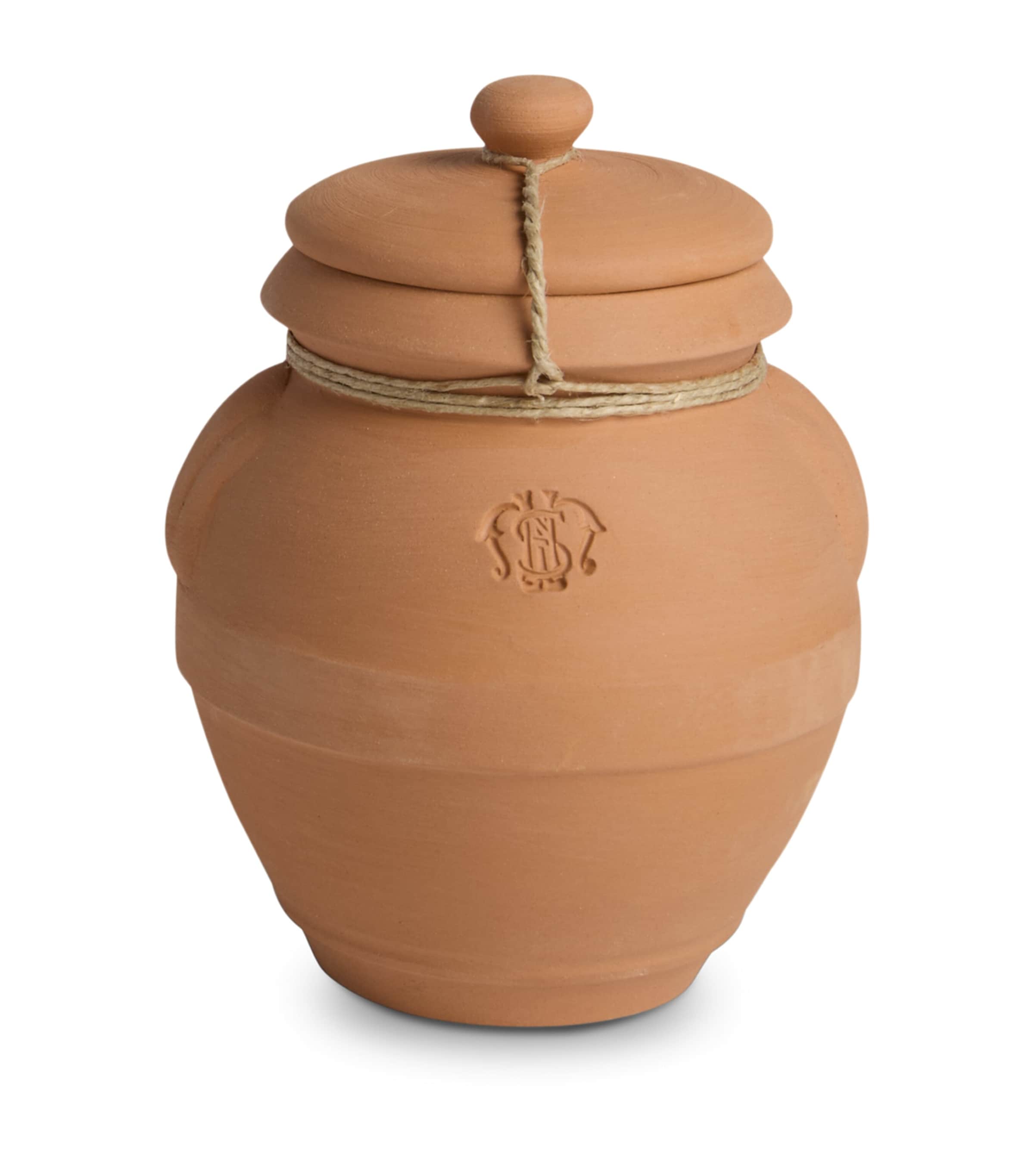 SANTA MARIA NOVELLA pot pourri in terracotta jar with botanical blend, 70g (British brand)
