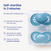 MAM Original Night Soother 0-6m 2 pack, imported from the UK