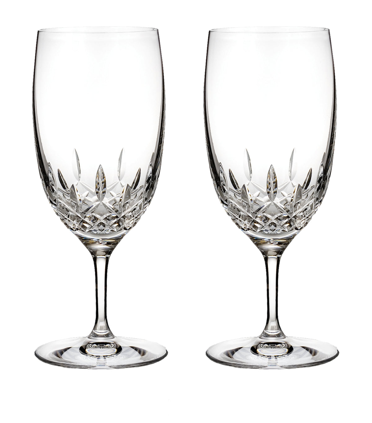 Waterford Lismore Essence iced beverage glasses, set of two 530ml (British brand)