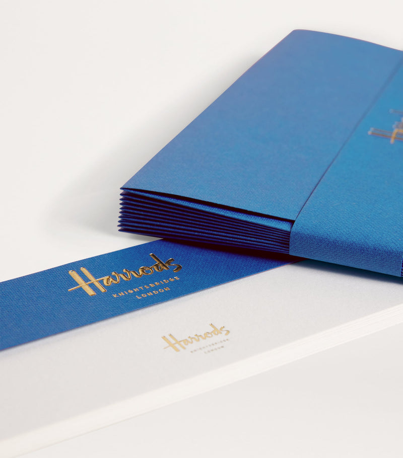 Harrods writing set with cards and envelopes, UK version