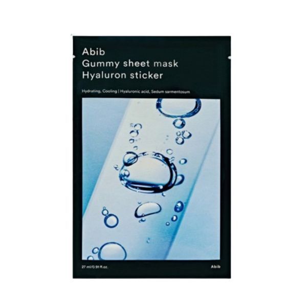 ABIB Gummy Sheet Mask #Hyaluron Sticker 27ml GOODS Superdrug   