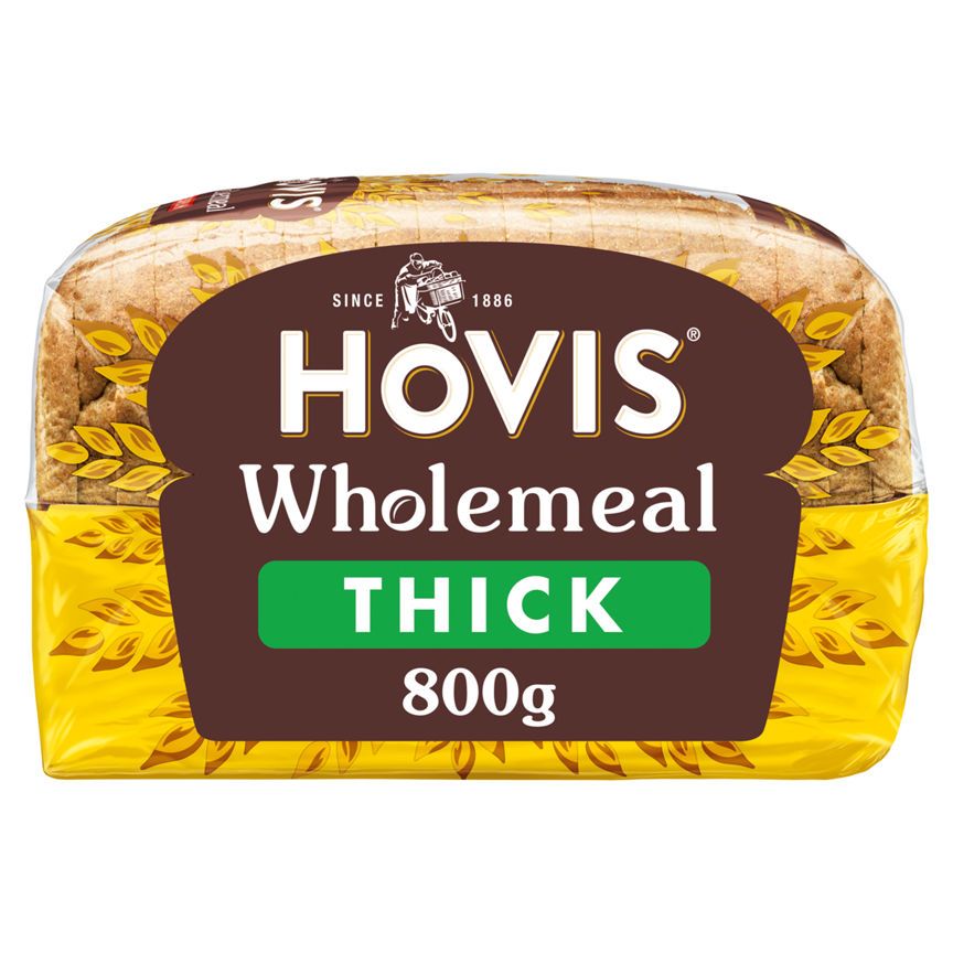 Hovis Thick Wholemeal Bread GOODS ASDA   