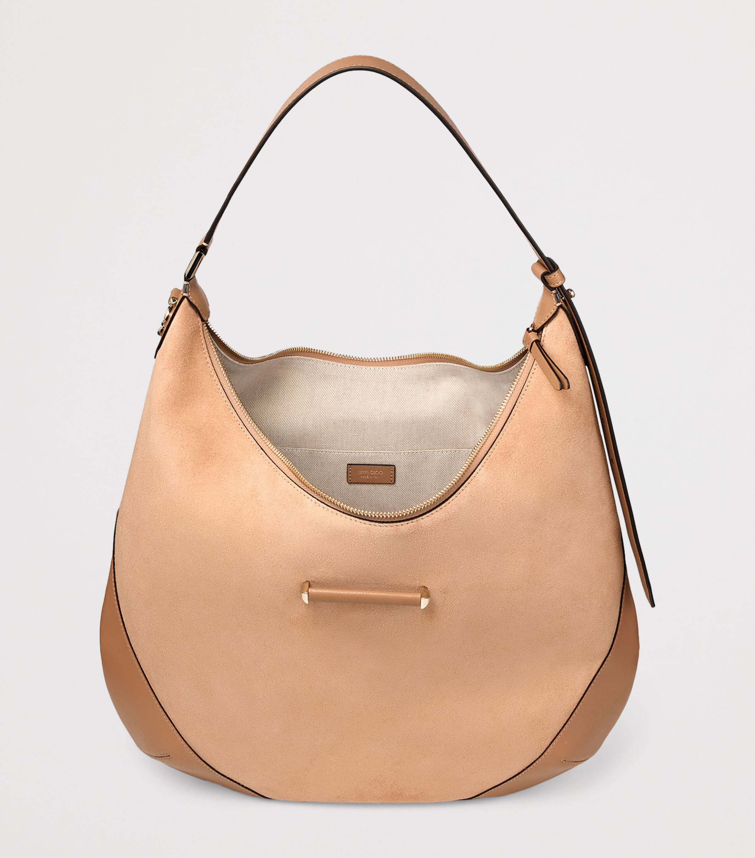 Jimmy Choo Bar suede shoulder bag medium, imported from the UK