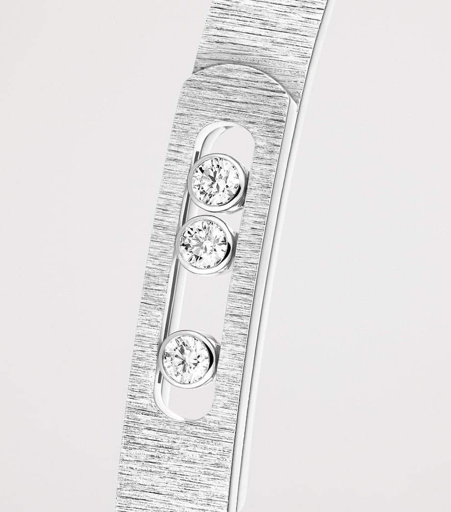Messika Move Noa diamond white gold bangle 0.15ct - British product
