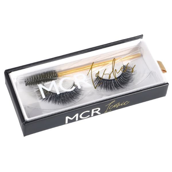 MCR Iconic Luxury Vegan Faux Mink False Strip Lashes GOODS Superdrug   