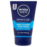 NIVEA MEN Deep Cleaning Face Wash Protect & Care, 100ml GOODS Superdrug   