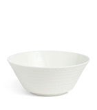 Bone China Intaglio Serving Bowl (20cm)