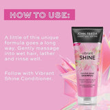 John Frieda Vibrant Shine Colour Shine Shampoo 250Ml GOODS Superdrug   